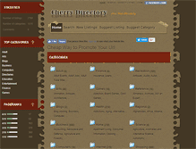 Tablet Screenshot of cherrydirectory.com